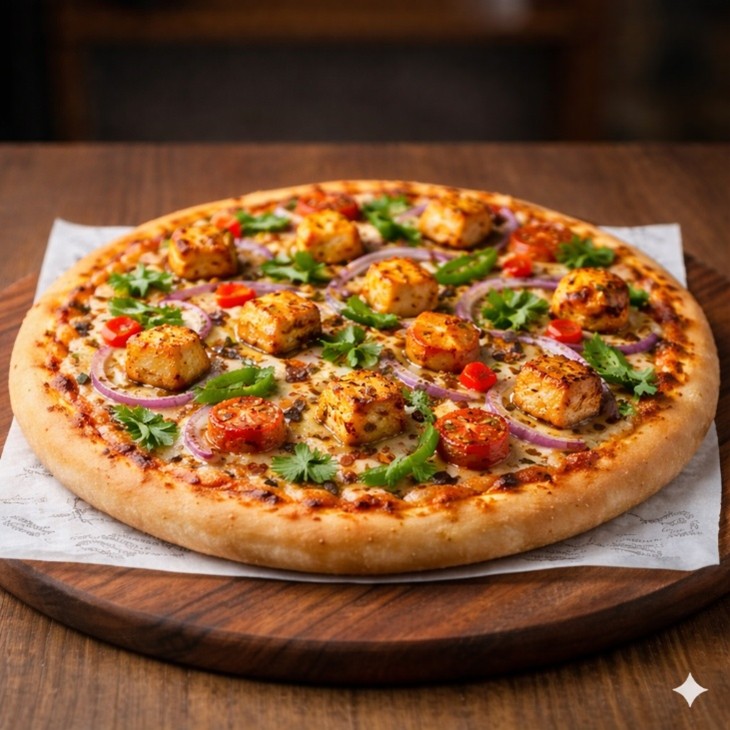 Paneer Tikka Pizza